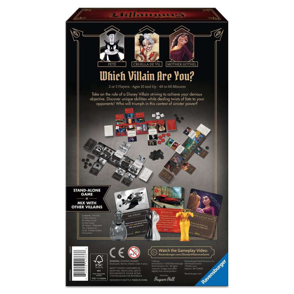 Ravensburger-Disney Villainous: Perfectly Wretched-60001866-Legacy Toys