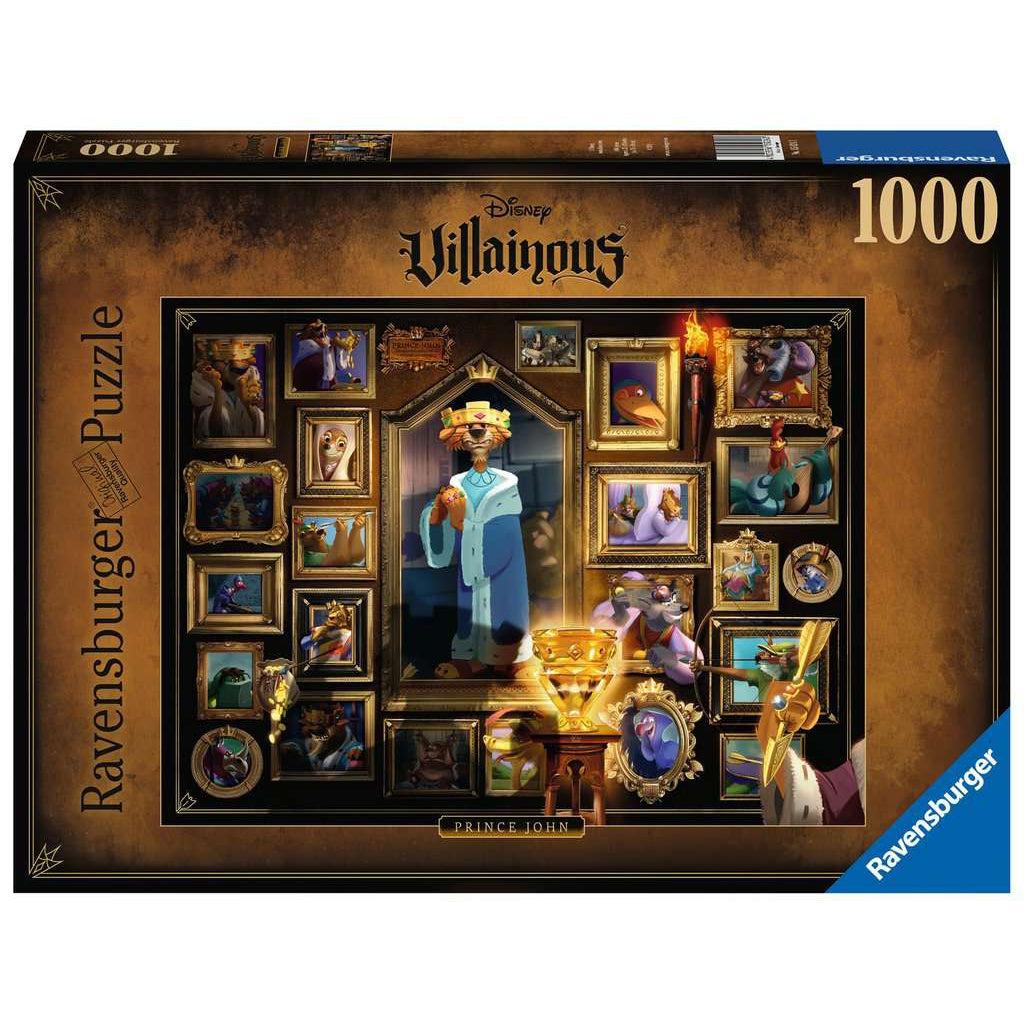 Ravensburger-Disney Villainous: Prince John 1000 Piece Puzzle-15024-Legacy Toys