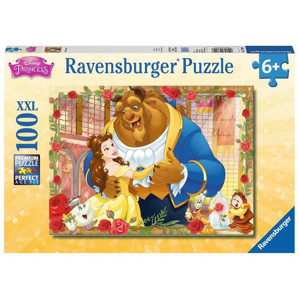 Ravensburger-Disney's Belle & the Beast - 100 Piece Puzzle-13704-Legacy Toys