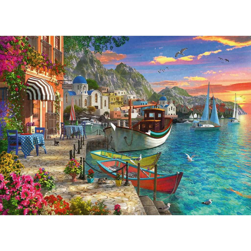 Ravensburger-Grandiose Greece 1000 Piece Puzzle-15271-Legacy Toys