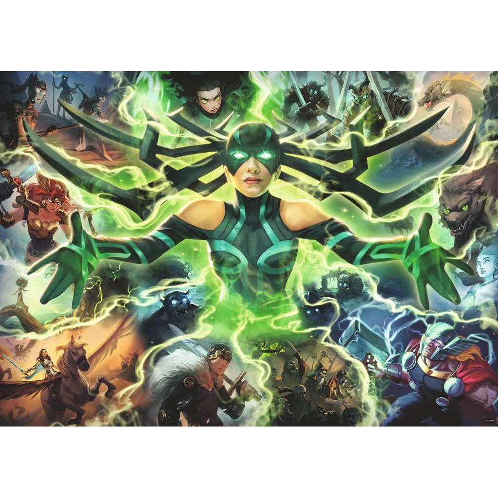 Ravensburger-Marvel Villainous: Hela 1000 Piece Puzzle-16903-Legacy Toys