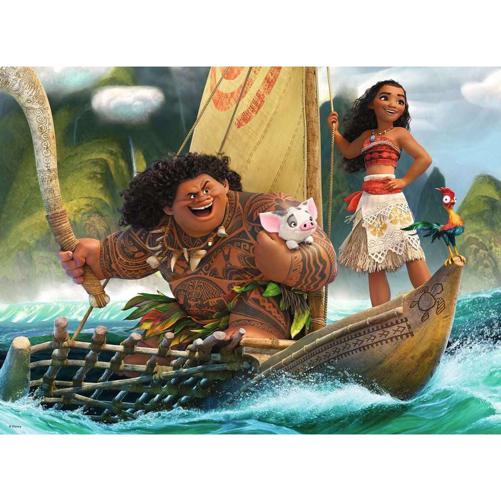 Ravensburger-Moana and Maui - 100 Piece Puzzle-10719-Legacy Toys