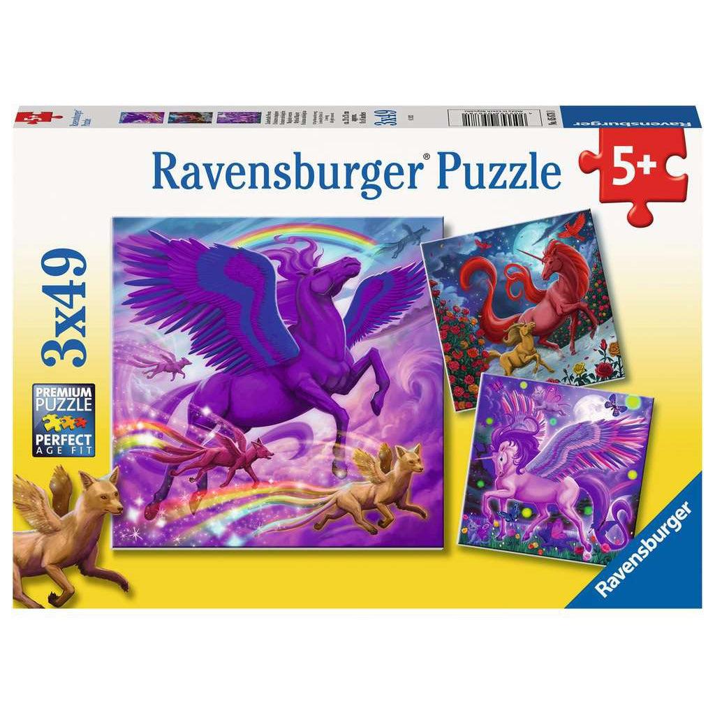 Ravensburger-Mythical Majesty - 3x49 Piece Puzzle-5678-Legacy Toys