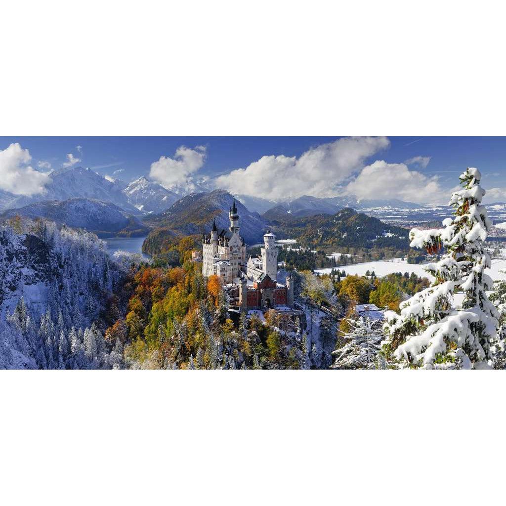 Ravensburger-Neuschwanstein Castle 2000 Piece Panorama-16691-Legacy Toys