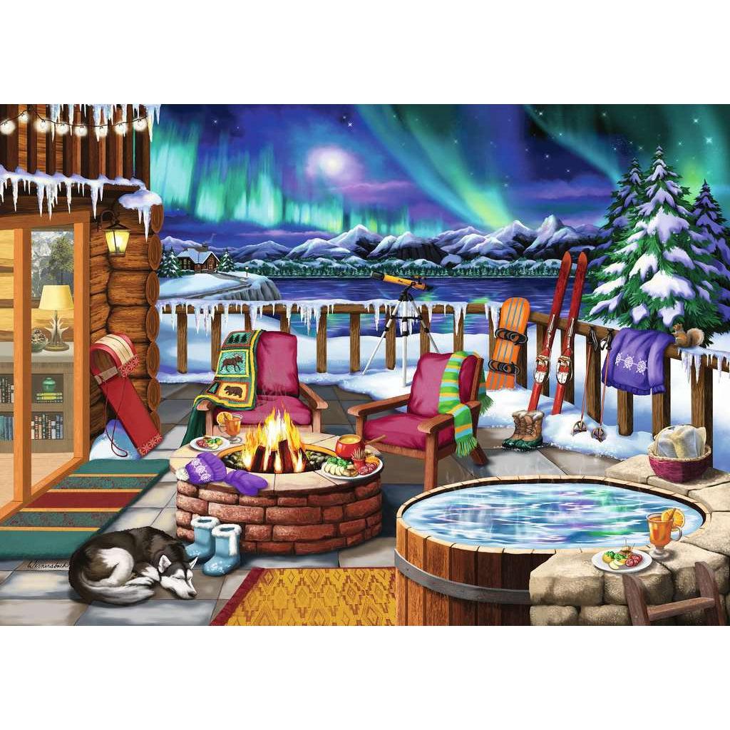 Ravensburger-Northern Lights 500 Piece Large Format-16791-Legacy Toys