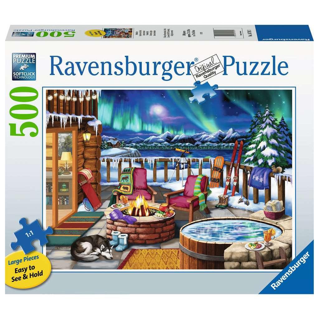 Ravensburger-Northern Lights 500 Piece Large Format-16791-Legacy Toys