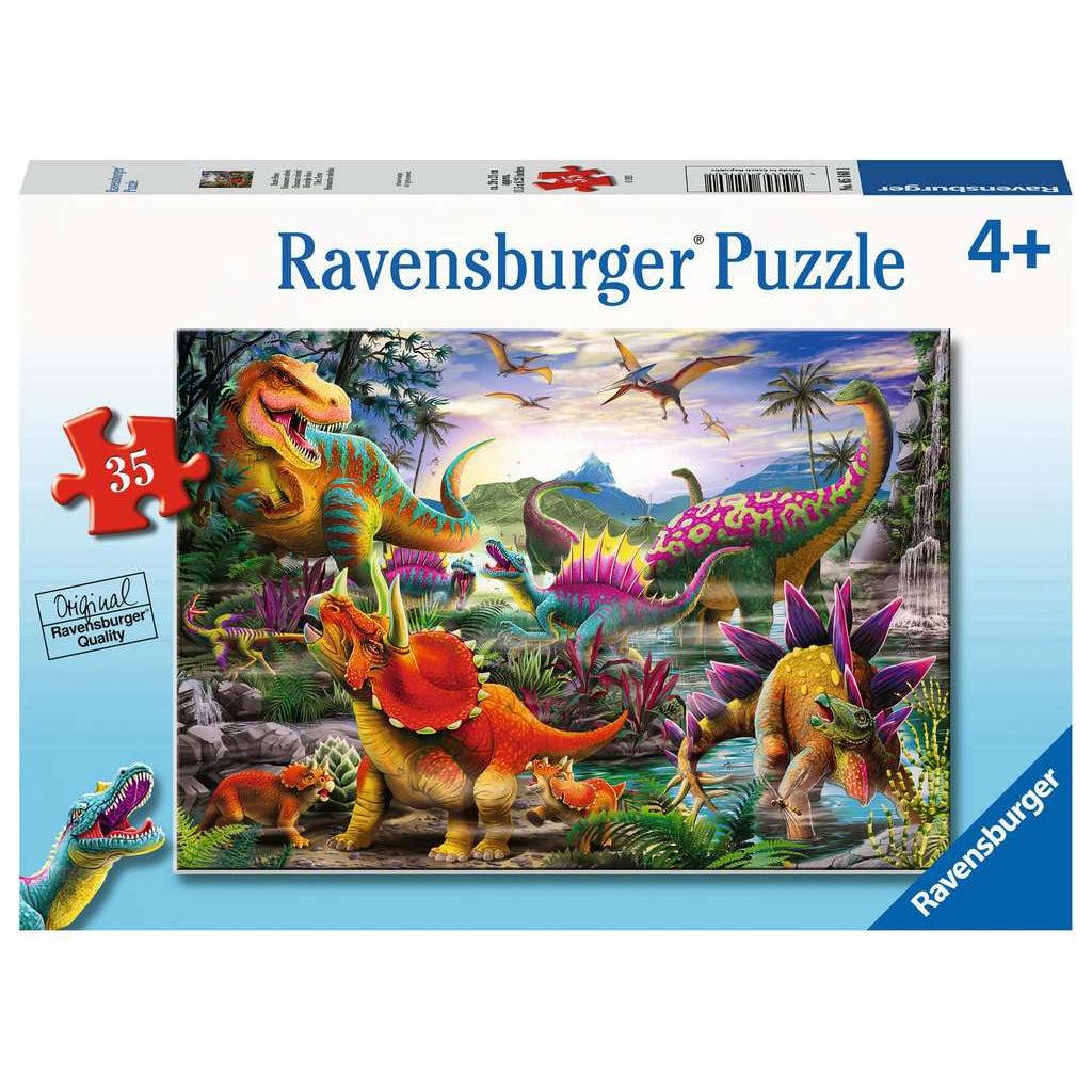 Ravensburger-T-Rex Terror 35 Piece Puzzle-5160-Legacy Toys