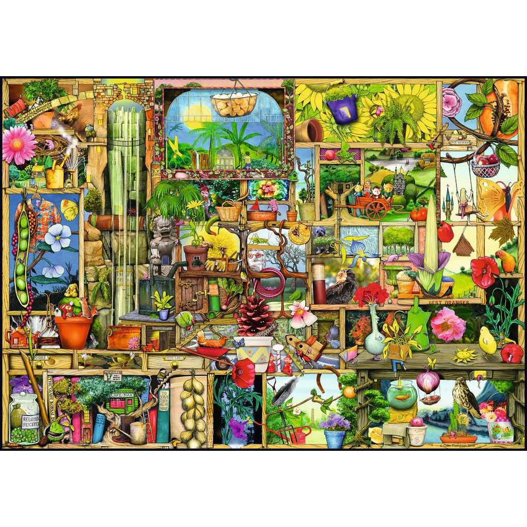 Ravensburger-The Gardener's Cupboard 1000 Piece Puzzle-19482-Legacy Toys