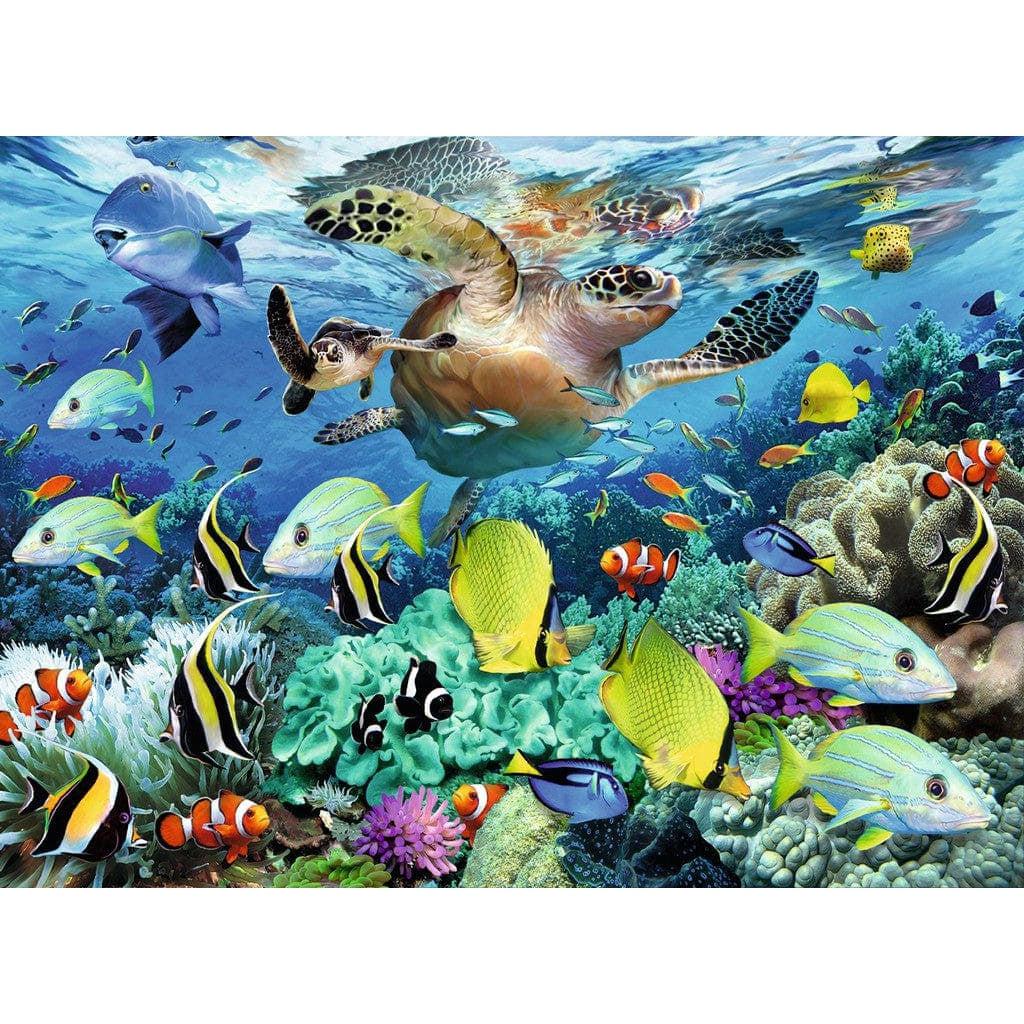 Ravensburger-Underwater Paradise - 150 Piece XXL Puzzle-10009-Legacy Toys