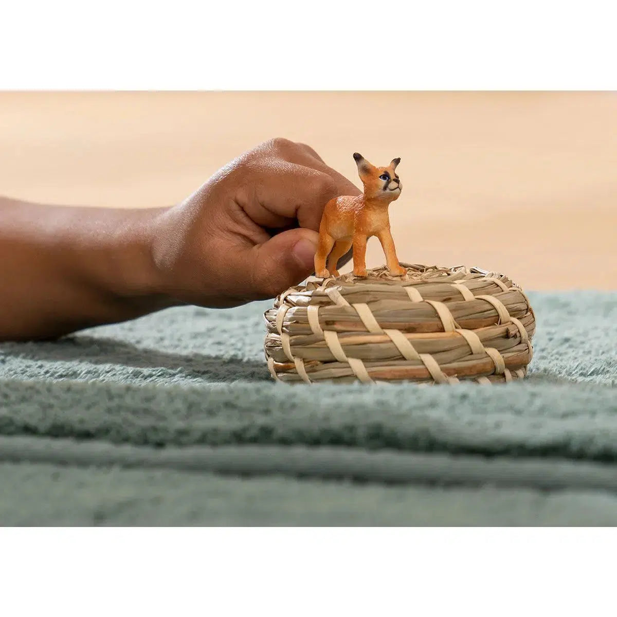 Schleich-Caracal Cub-14868-Legacy Toys