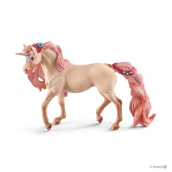 Schleich-Decorated Unicorn, Mare-SCH-70573-Legacy Toys