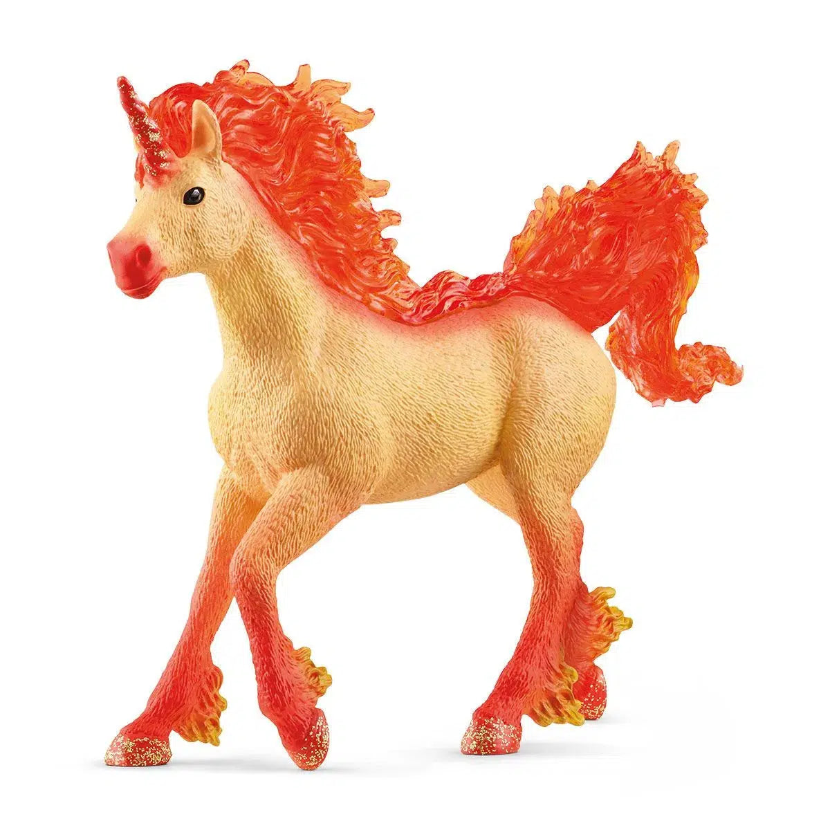 Schleich-Elementa Fire Unicorn Stallion-70756-Legacy Toys