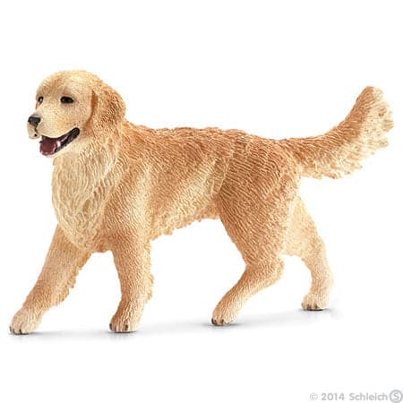 Schleich-Golden Retriever, Female-16395-Golden Retriever, Female-Legacy Toys