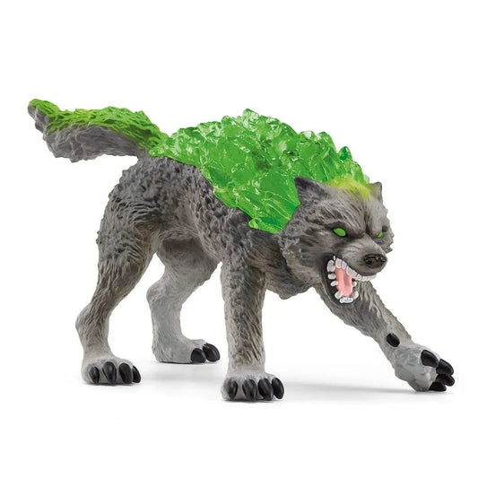 Schleich-Granite Wolf-70153-Legacy Toys