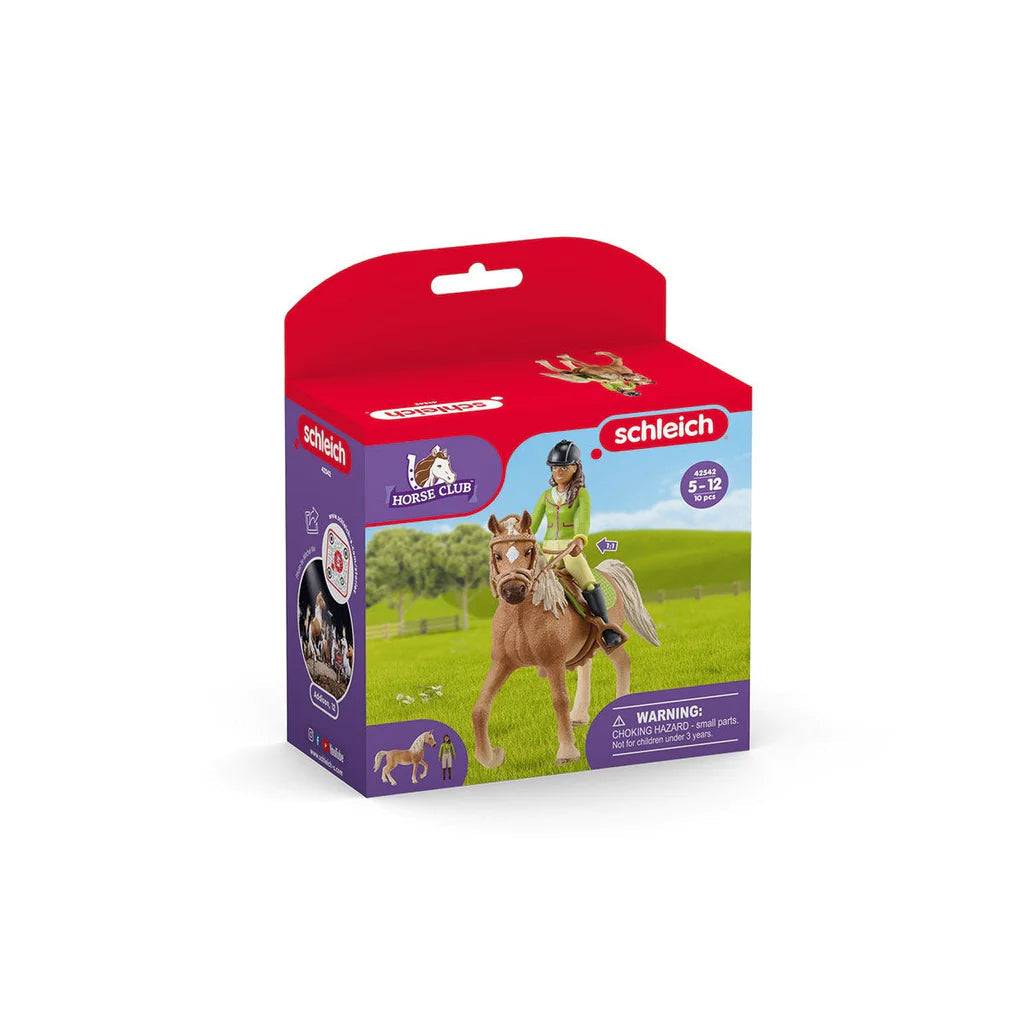 Schleich-Horse Club Sarah & Mystery-42542-Legacy Toys