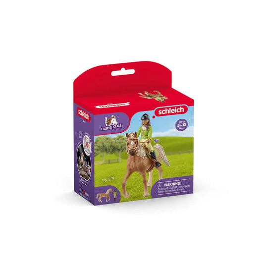 Schleich-Horse Club Sarah & Mystery-42542-Legacy Toys