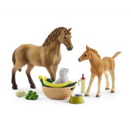 Schleich-Horse Club Sarah's Baby Animal Care--Legacy Toys