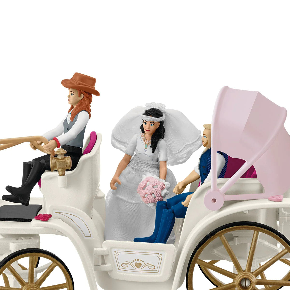 Schleich-Horse Club Wedding Carriage-42641-Legacy Toys