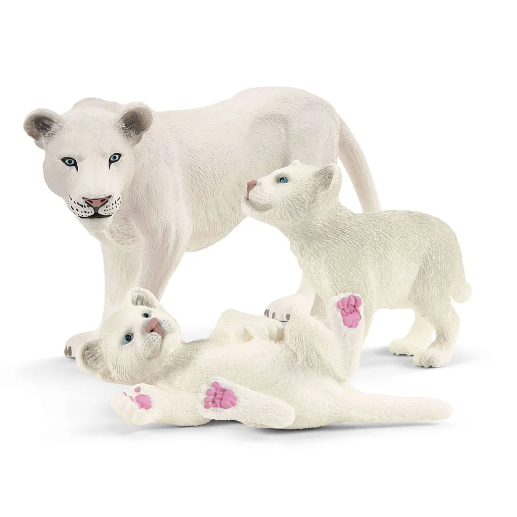 Schleich-Lion Mother with Cubs-42505-Legacy Toys