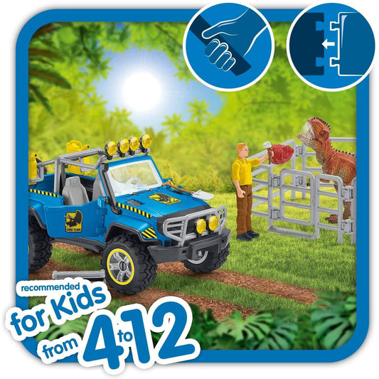 Schleich-Quad Escape from Velociraptor-41466-Legacy Toys