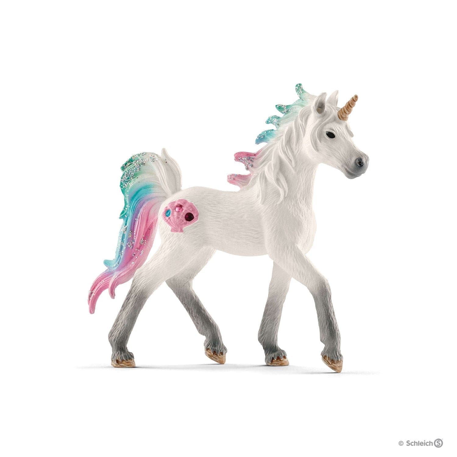 Schleich-Sea Unicorn, Foal-SCH70572-Legacy Toys