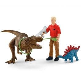 Schleich-Tyrannosaurus Rex Attack-41465-Legacy Toys