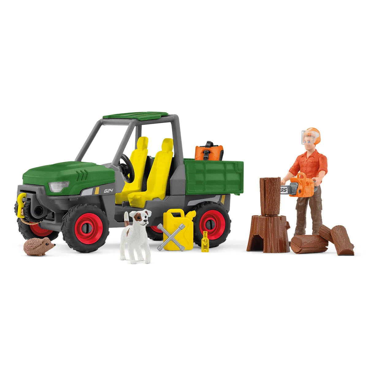 Schleich-Working in the Forest-42659-Legacy Toys