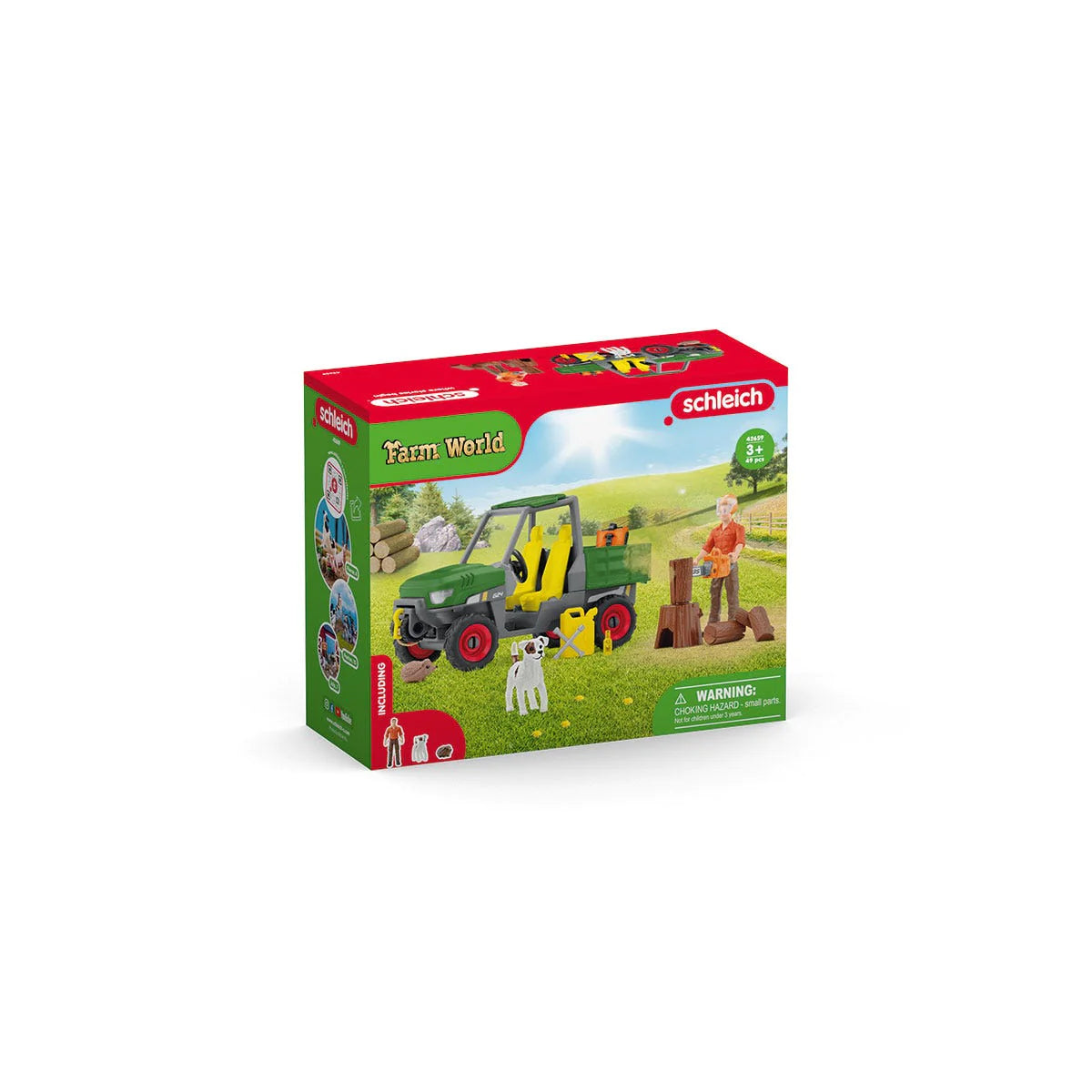 Schleich-Working in the Forest-42659-Legacy Toys