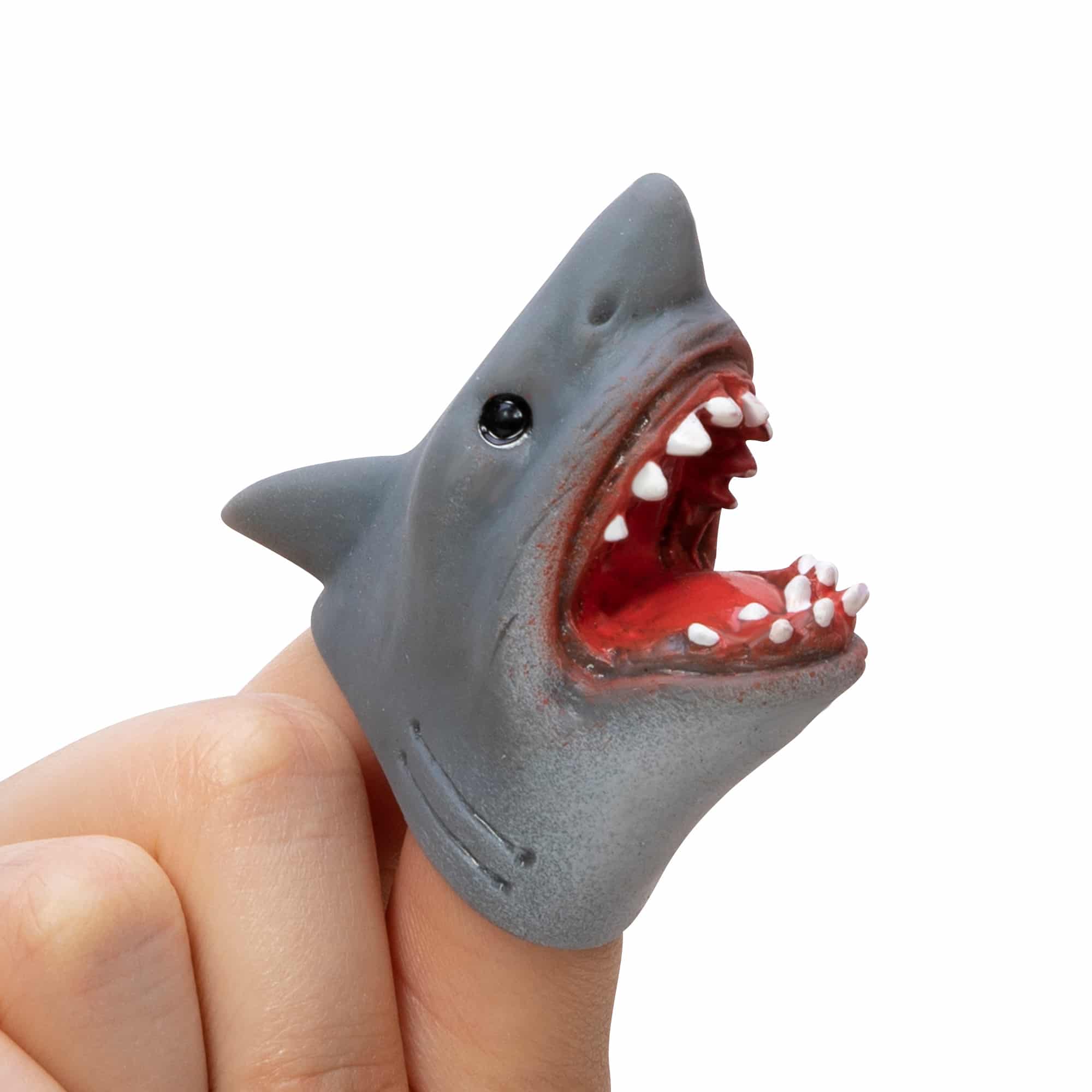 Schylling-Shark Baby Finger Puppet-SBFP-Legacy Toys