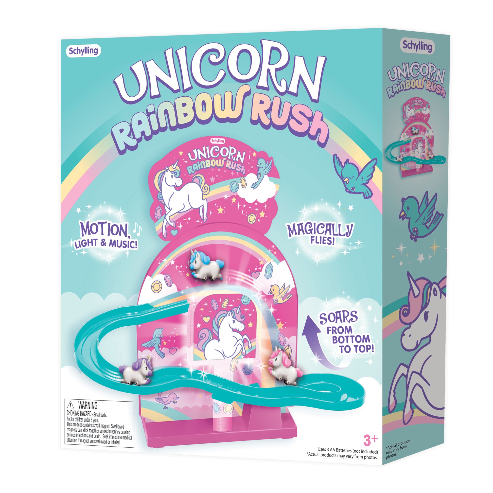 Schylling-Unicorn Rainbow Rush-URR-Legacy Toys