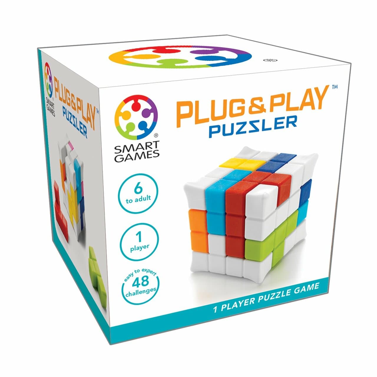Smart Toys & Games-Plug & Play Puzzler Cube-SG502US-Legacy Toys