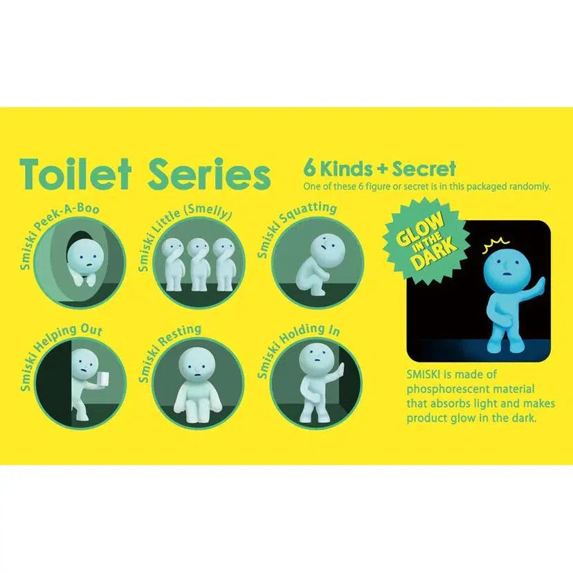 Sonny Angel-Smiski Mini Figure: Toilet Series--Legacy Toys