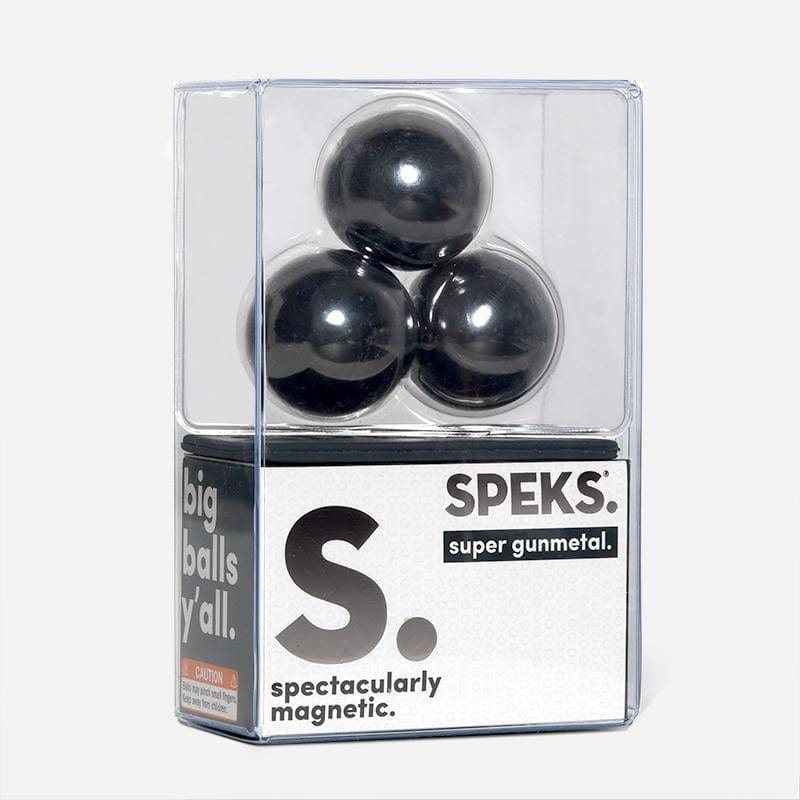 Speks-Supers 33mm Magnetic Balls-Super3Gunmetal-Gunmetal-Legacy Toys