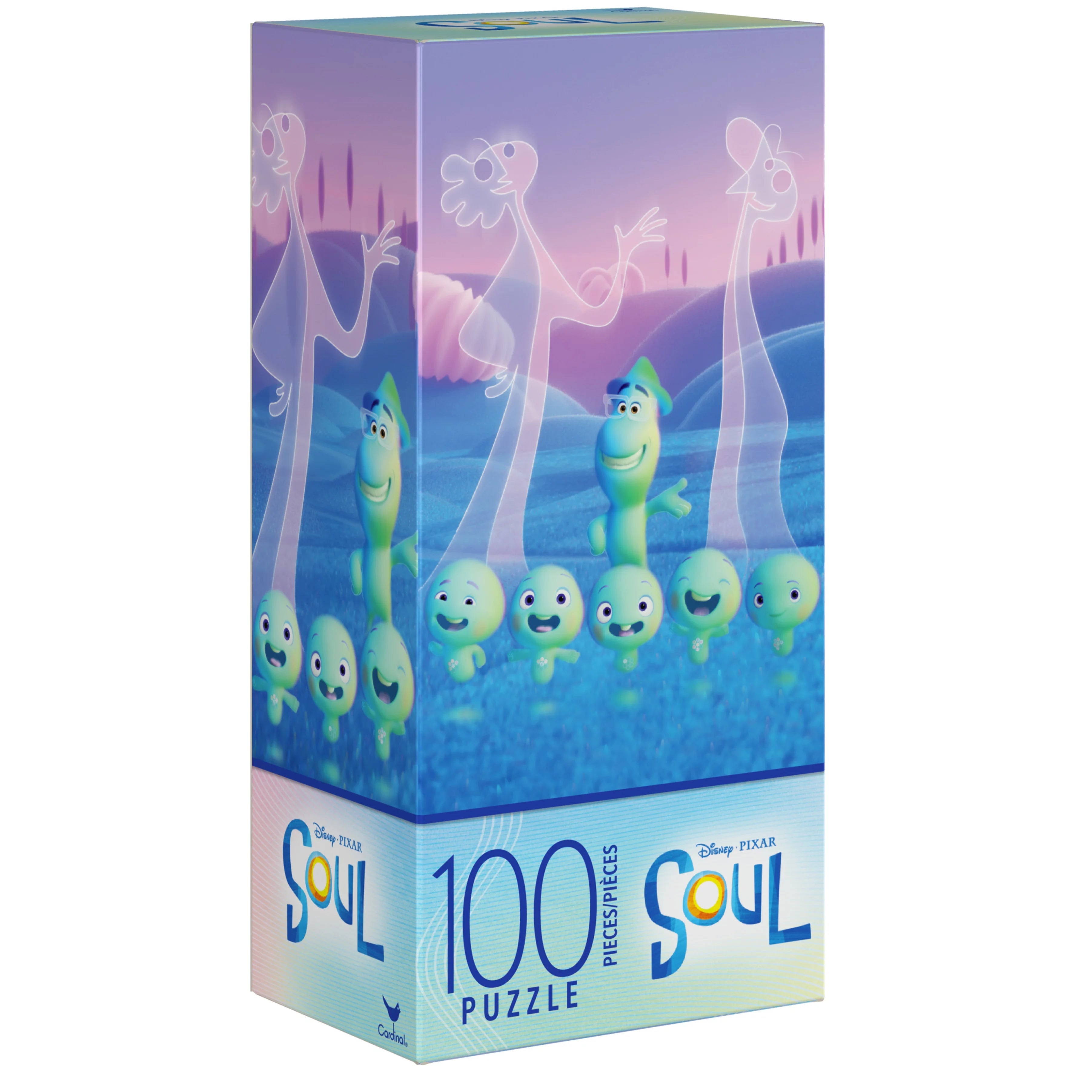 Spin Master-100-Piece Tower Jigsaw Puzzle - Disney Pixar Soul-20132984-Legacy Toys