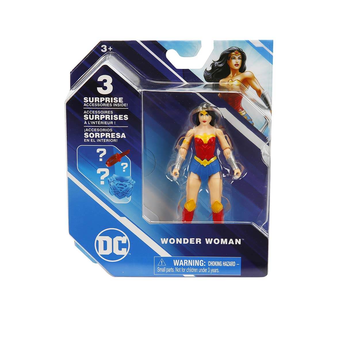 Spin Master-4" Wonder Woman Action Figure-20137131-Legacy Toys