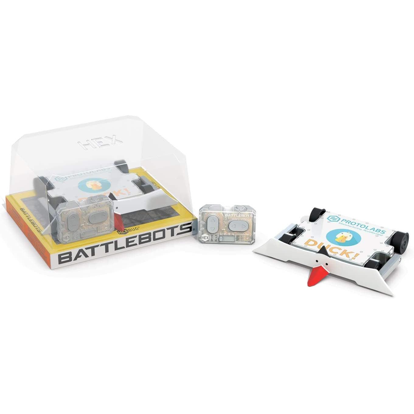 Spin Master-Hexbug Battlebots Rivals V5 - Duck vs. Rotator-6069028-Legacy Toys