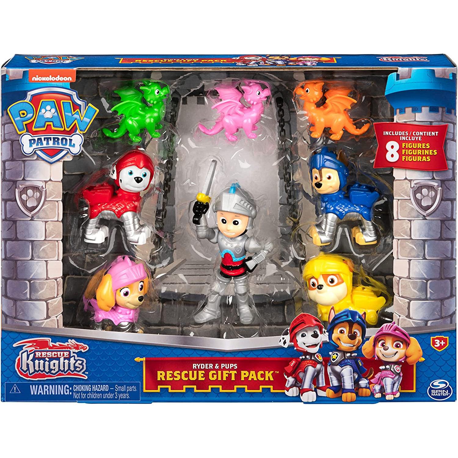 Spin Master-PAW Patrol: Rescue Knights - Ryder & Pups Gift Pack-6062122-Legacy Toys