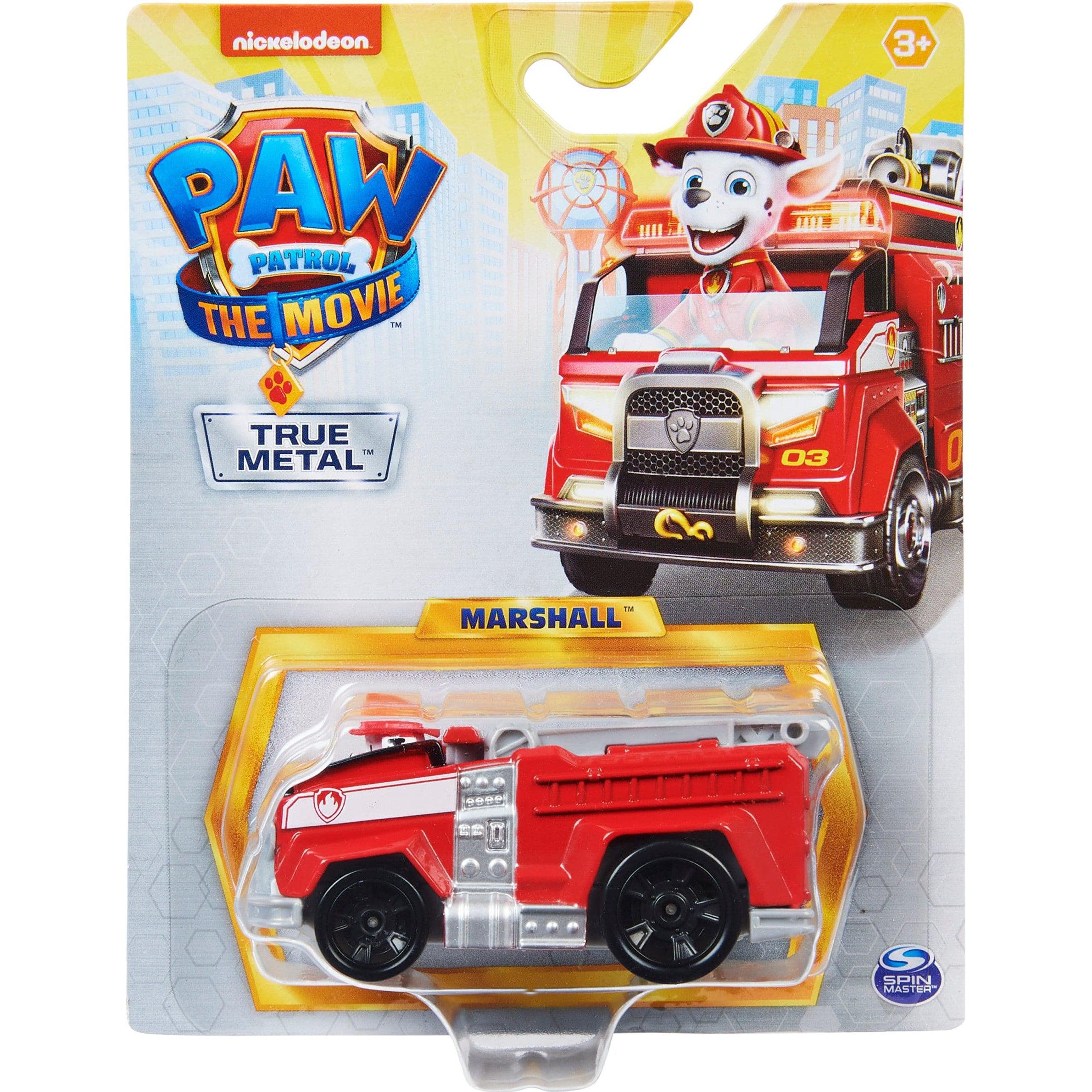 Spin Master-PAW Patrol: The Movie True Metal Die-Cast Vehicle Assortment-20131195-Marshall-Legacy Toys