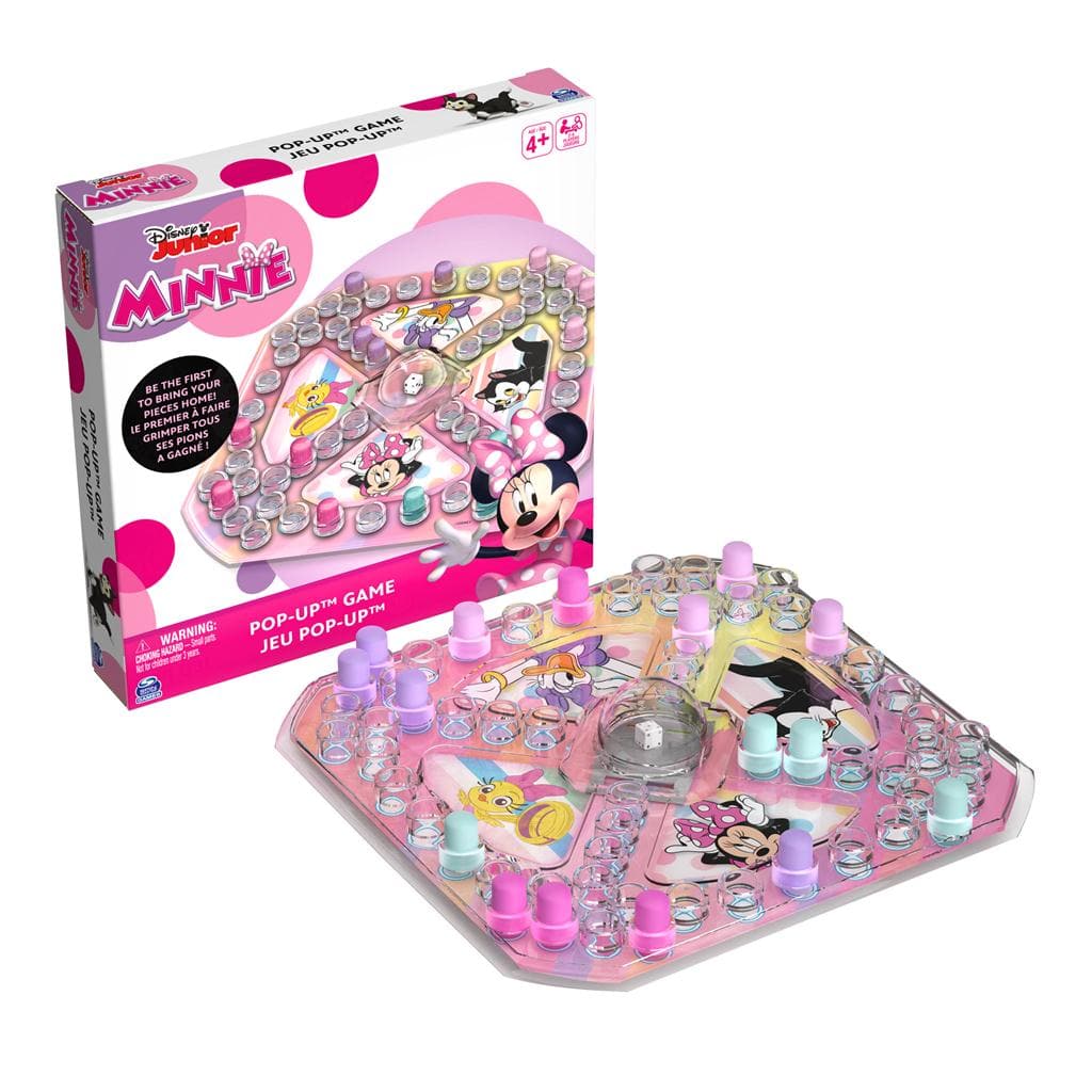 Spin Master-Pop-Up Game Assortment-20133319-Minnie Mouse-Legacy Toys