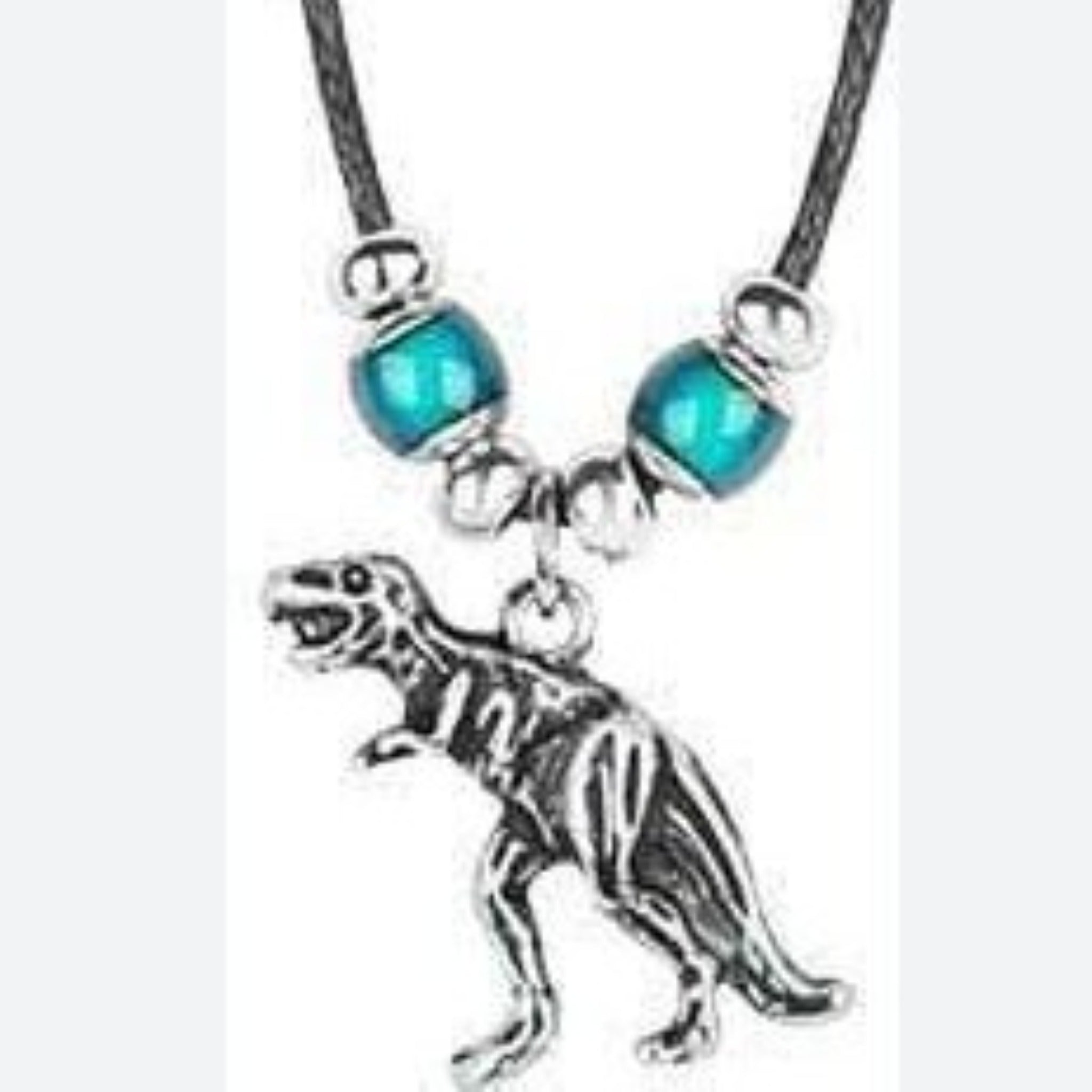 Squire Boone Village-Dinosaur Mood Necklace - T-Rex-RFN115-Legacy Toys