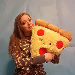Squishable-Comfort Food - 15" Pizza-SQU-103113-Legacy Toys