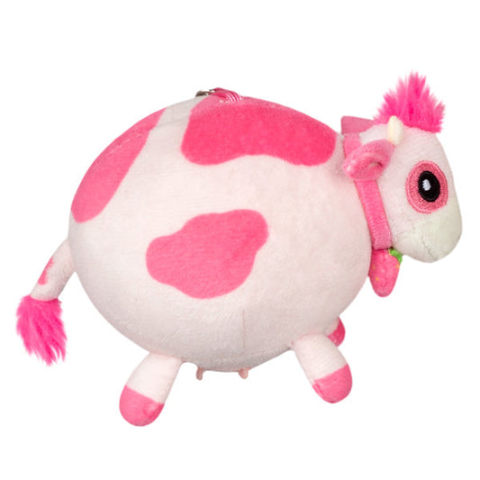 Squishable-Micro Squishables - 3" Strawberry Cow-115741-Legacy Toys