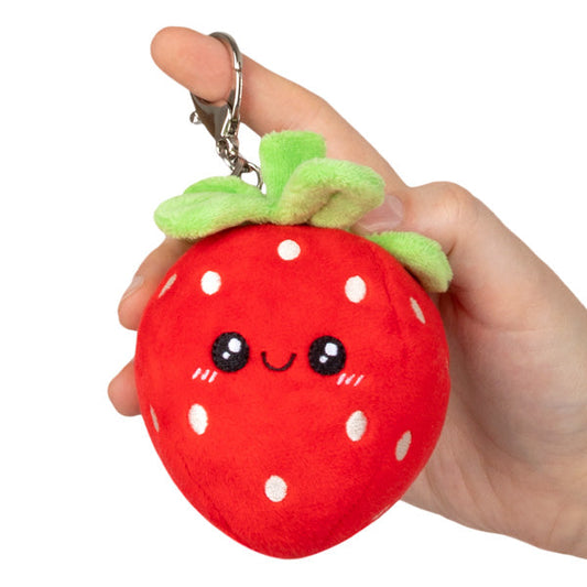 Squishable-Micro Squishables - Comfort Food - 3" Strawberry-115277-Legacy Toys