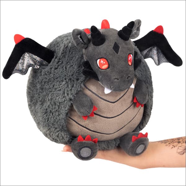 Squishable-Mini Squishables - 7" Shadow Dragon-SQU-115543-Legacy Toys