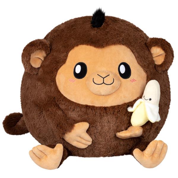 Squishable-Squishables - 15" Monkey with Banana-116618-Legacy Toys