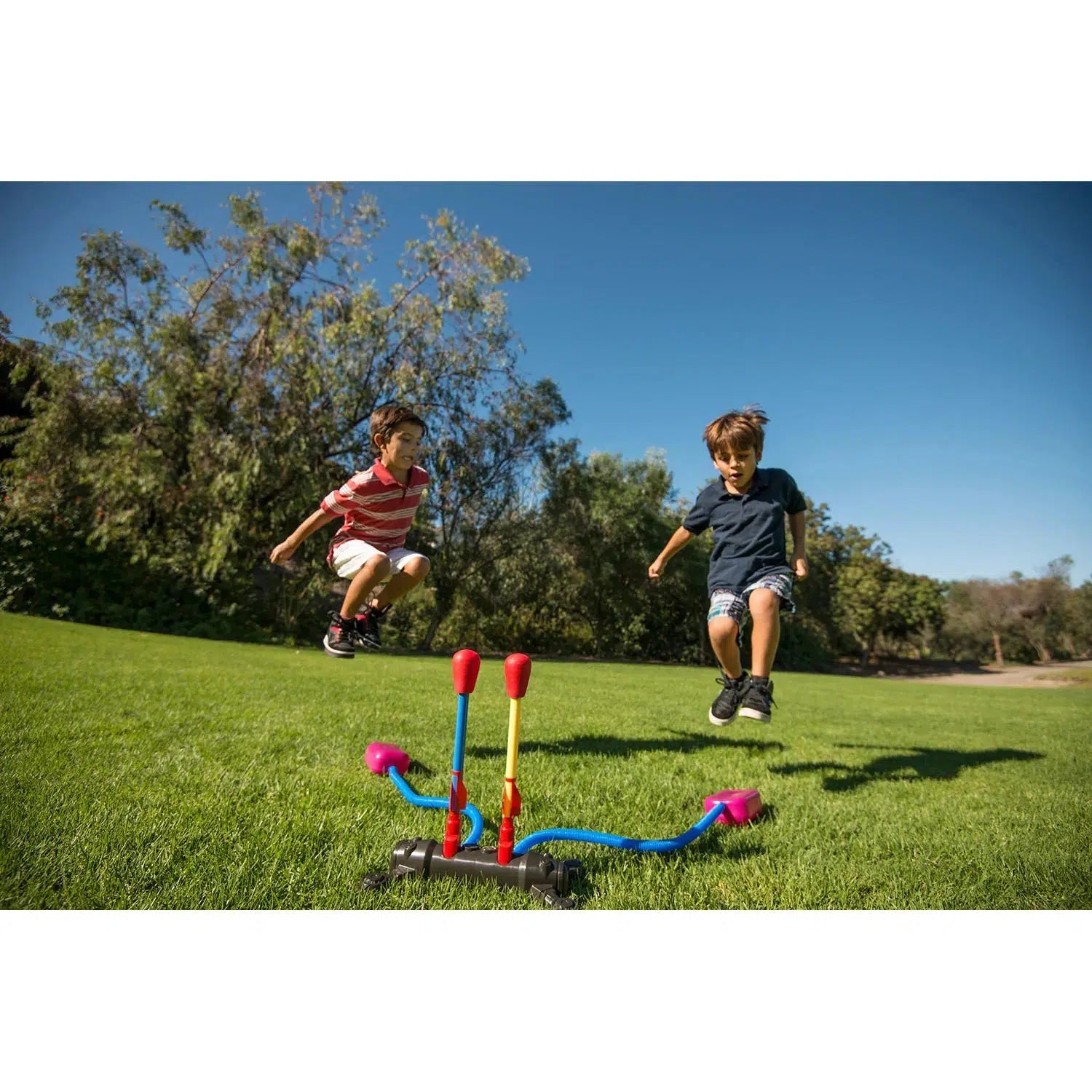 Stomp Rockets-Dueling Stomp Rocket-20888-Legacy Toys