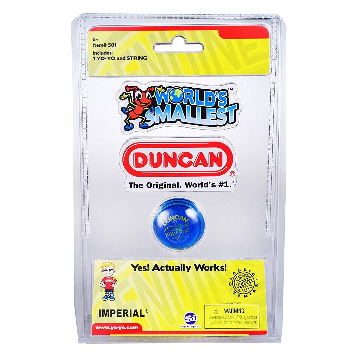 Super Impulse-World's Smallest Duncan Imperial YoYo-501-Legacy Toys