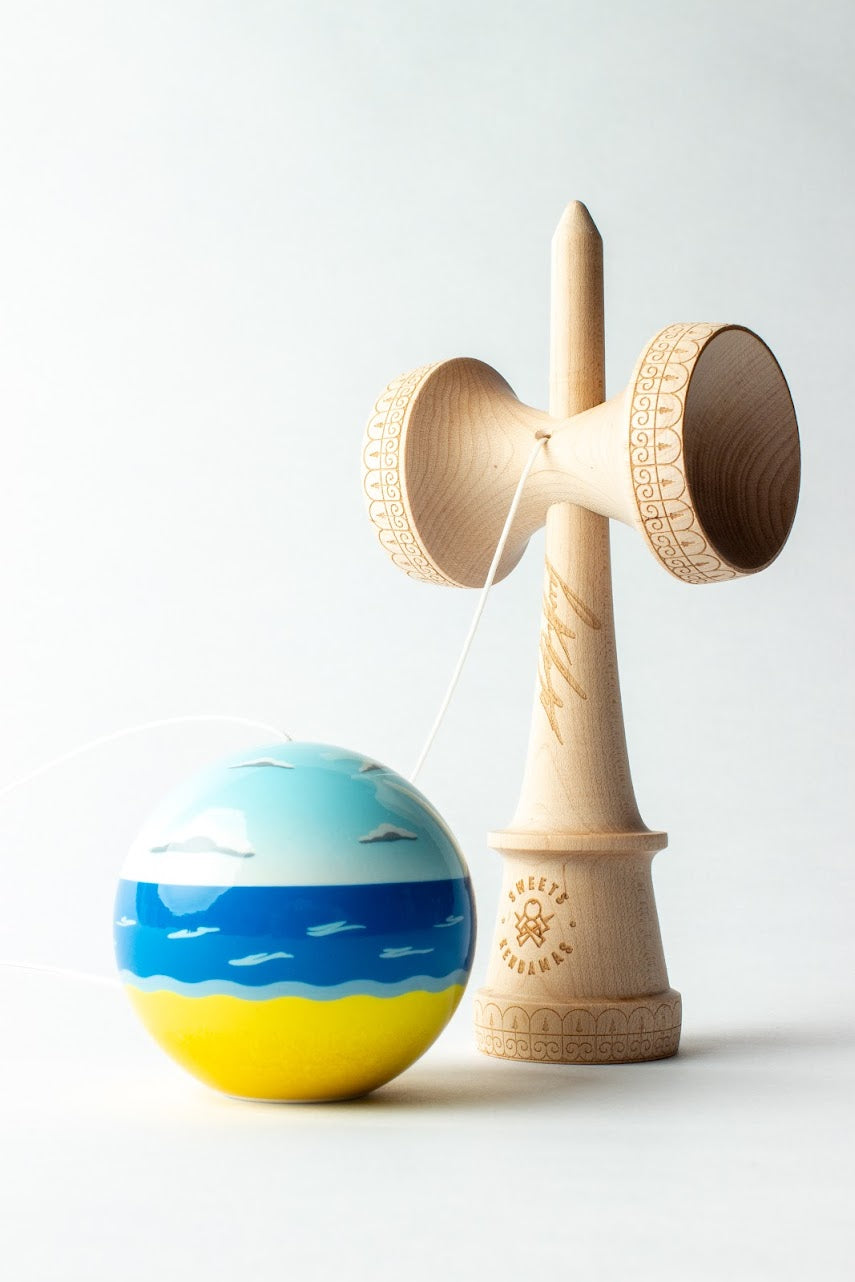 Sweets Kendamas-Sweets Juzzy Carter Amped Kedama-850-JC-Legacy Toys