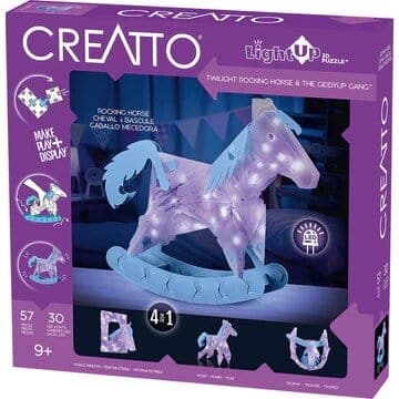 Thames & Kosmos-Creatto: Twilight Rocking Horse-888016-Legacy Toys