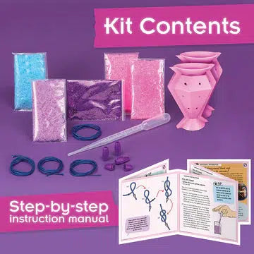 Thames & Kosmos-Make Your Own Glitter Diamond Necklace-551107-Legacy Toys